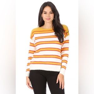 Lumiere Striped Sweater size Small